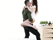 Skinny Girl Ariana Shaine Takes Thick Cock In Her Tight Petite Anal Hole