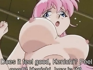 Hentai With Pink Hair Having Sex