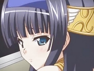 Excited Hentai Cutie Teasing Huge Penis