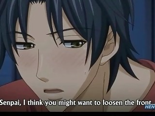 Handsome Hentai Man Hot Anal Jerked At Night