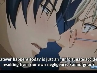 Handsome Hentai Man Hot Anal Jerked At Night