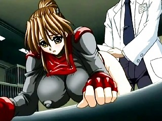 Hentai Mad Scientist Gives An Anal To A Hot Super