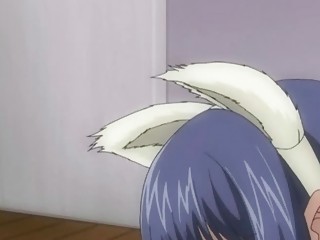 Amorous Anime Gets Asshole Fingered