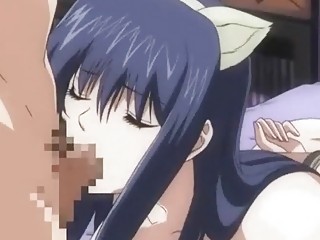 Amorous Anime Gets Asshole Fingered