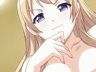 Blonde Anime Chick With Wet Cunt