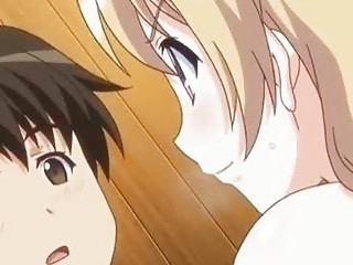 Blonde Anime Chick With Wet Cunt