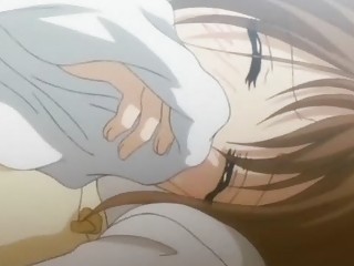 Lascive Anime Cutie Freting Her Clit