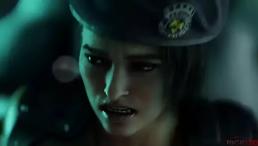 Futa Tyrant Fucks Pregnant Jill Valentine – Resident Evil 3d