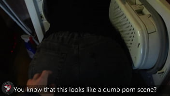 Caught Enjoy Washing Mashine Gigantic Ass Intercourse And Anal Pretty Dove